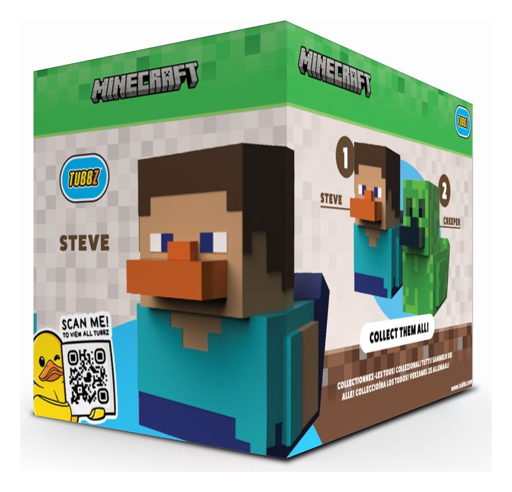 Minecraft Tubbz PVC-figuur Steve Boxed Edition 10 cm