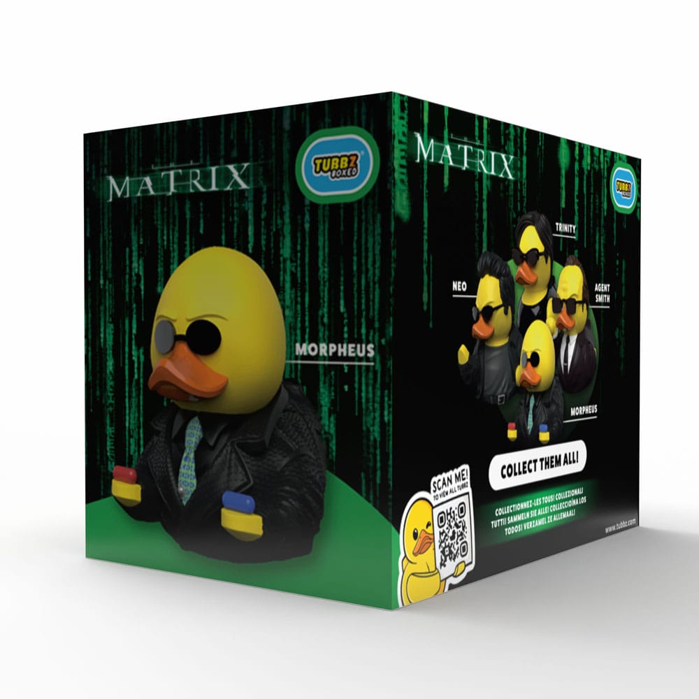 Matrix Tubbz PVC-figuur Morpheus Boxed Edition 10 cm