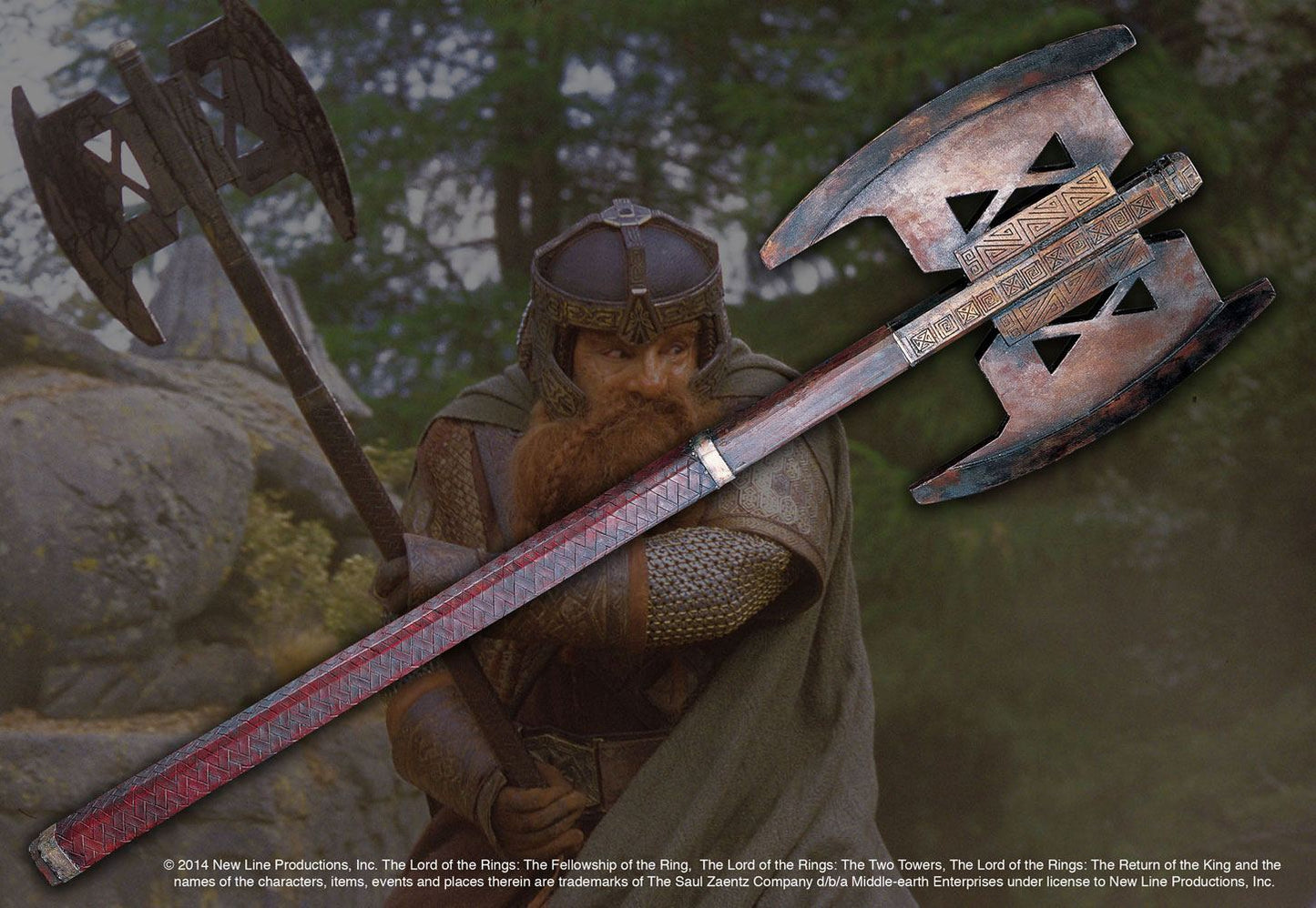 Lord of the Rings Replica 1/1 de Gimli Axe