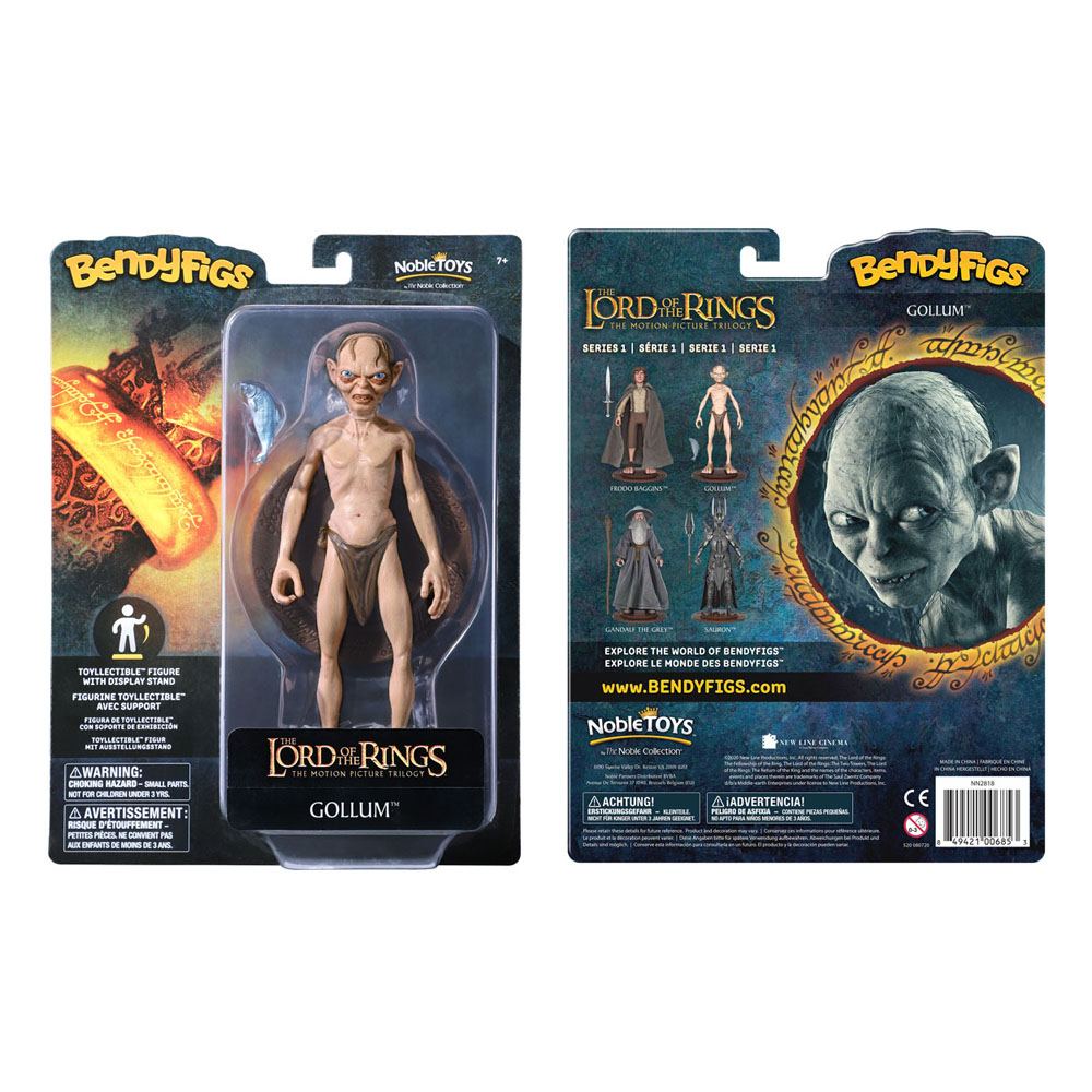 Lord of the Rings Bendyfigs Bendable Figuur Gollum 19 cm