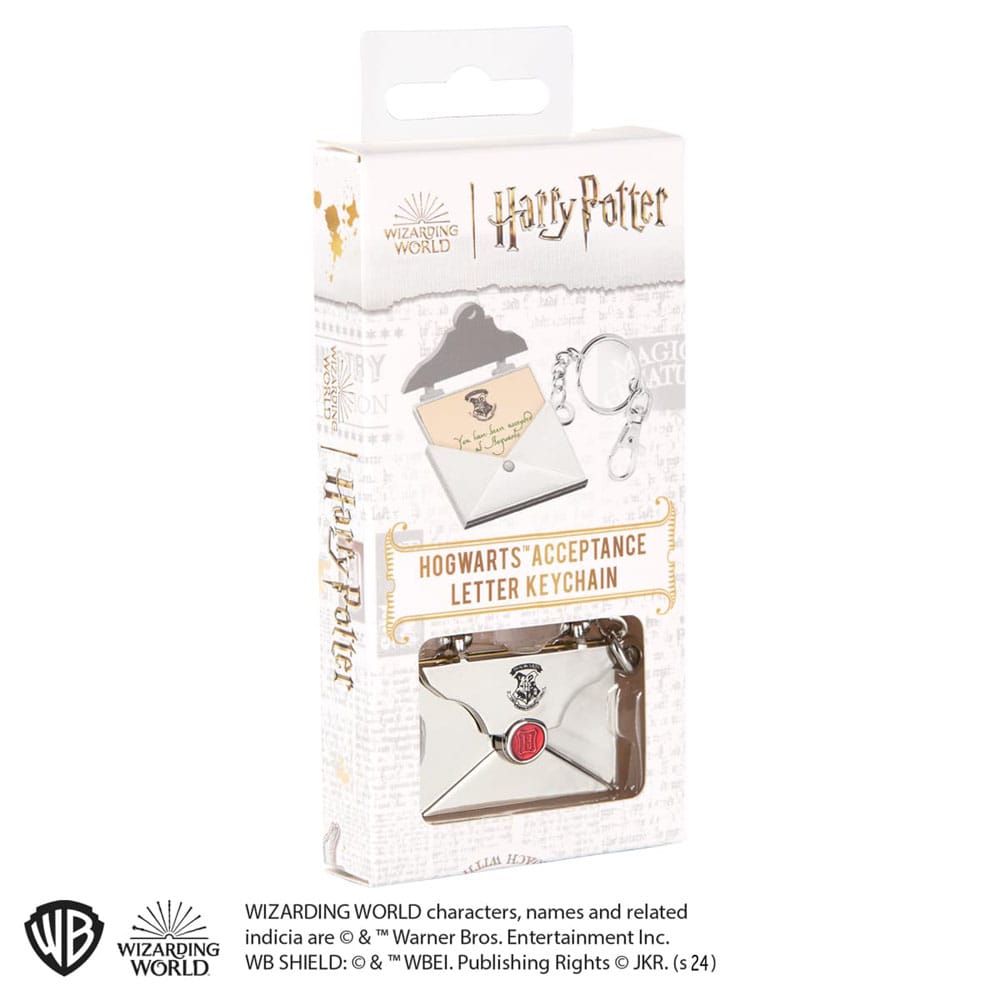 Harry Potter Metalen Sleutelhanger Zweinstein Acceptatiebrief