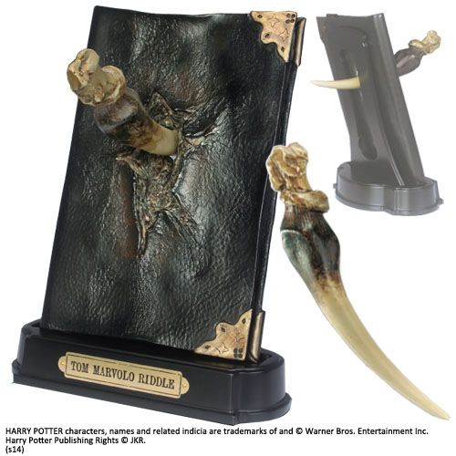 Harry Potter Replica 1/1 Basilisk Fang en Tom Riddle Diary