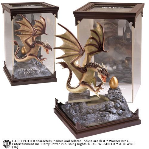 Harry Potter Magical Creatures Standue Hongaarse horntail 19 cm