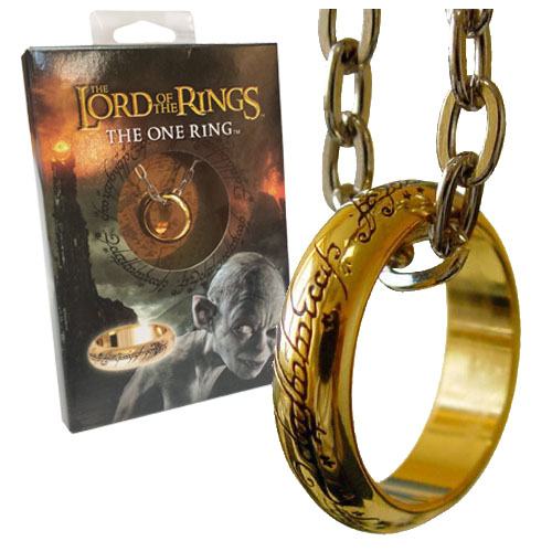 Lord of the Rings Ring the One Ring (Gold Pated)