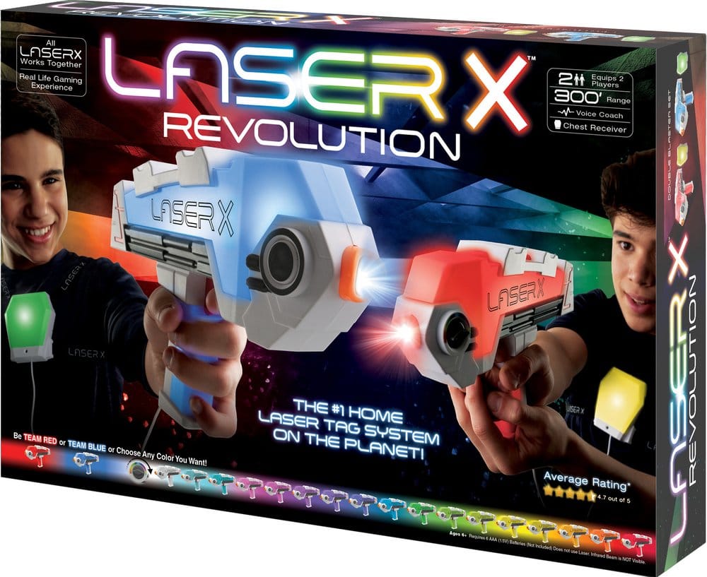 Laser X Revolution dubbele blasters 2 blasters
