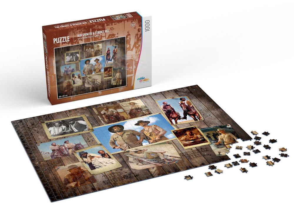 Bud Spencer & Terence Hill Jigsaw Puzzle Western Photo Wall (1000 stuks)