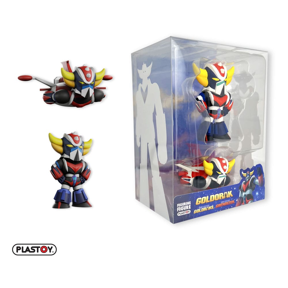 UFO Robot Grendizer beelden 2-pack Spazer & Grendizer staan 7 cm