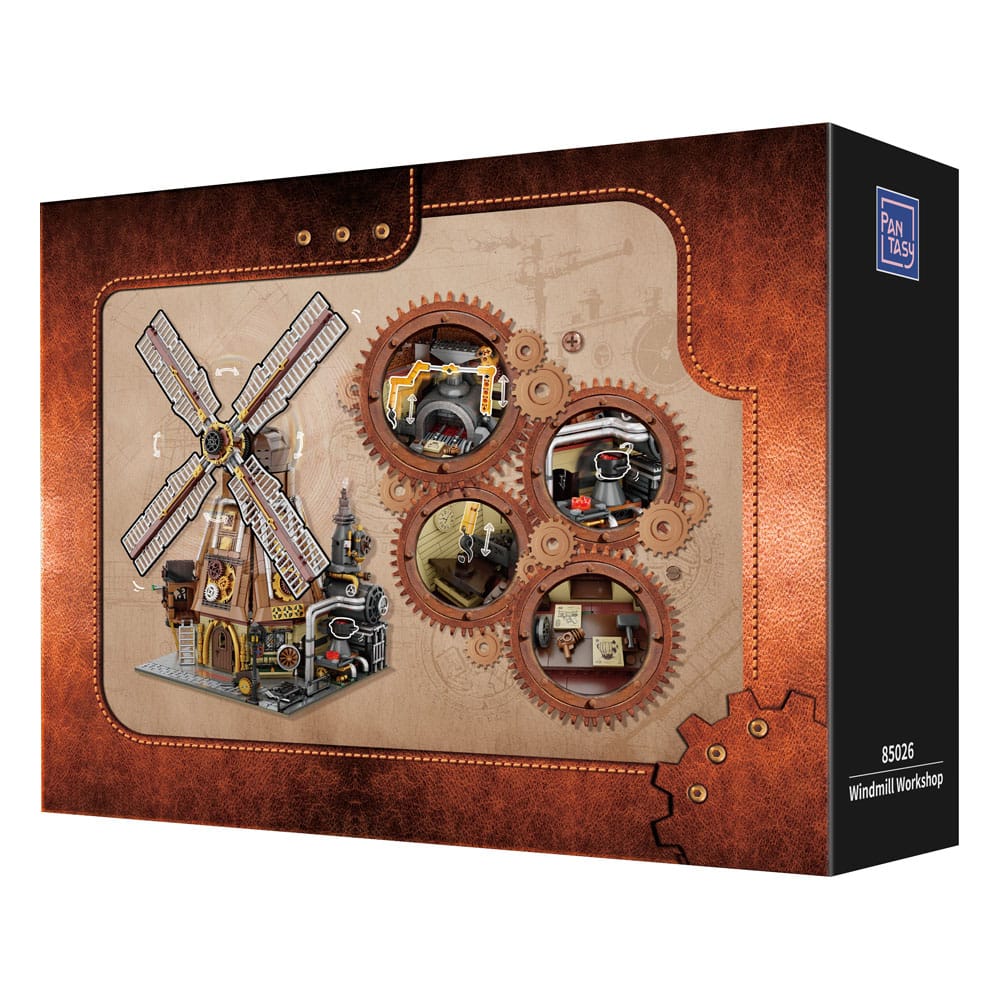 Pantasy Originele constructie Steampunk windmolenworkshop