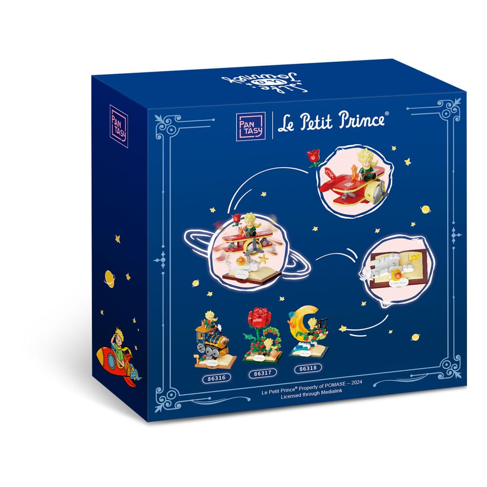 The Little Prince Starry Ride Construction Set vliegtuig 14 cm