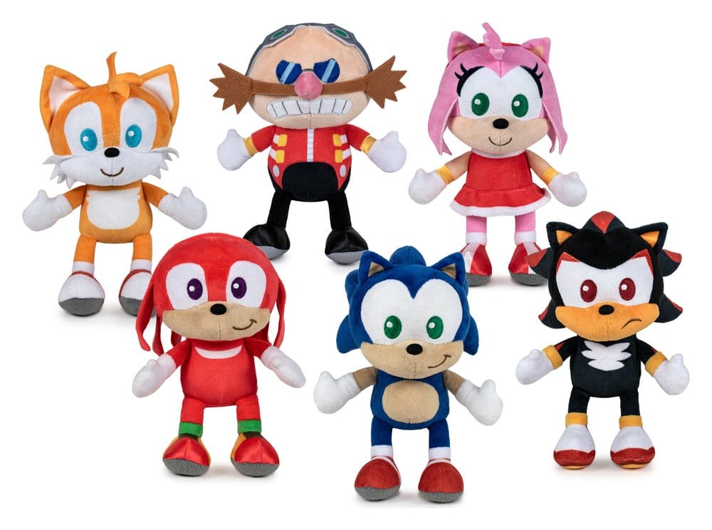 Sonic pluche figuren schattig 22 cm assortiment (12)