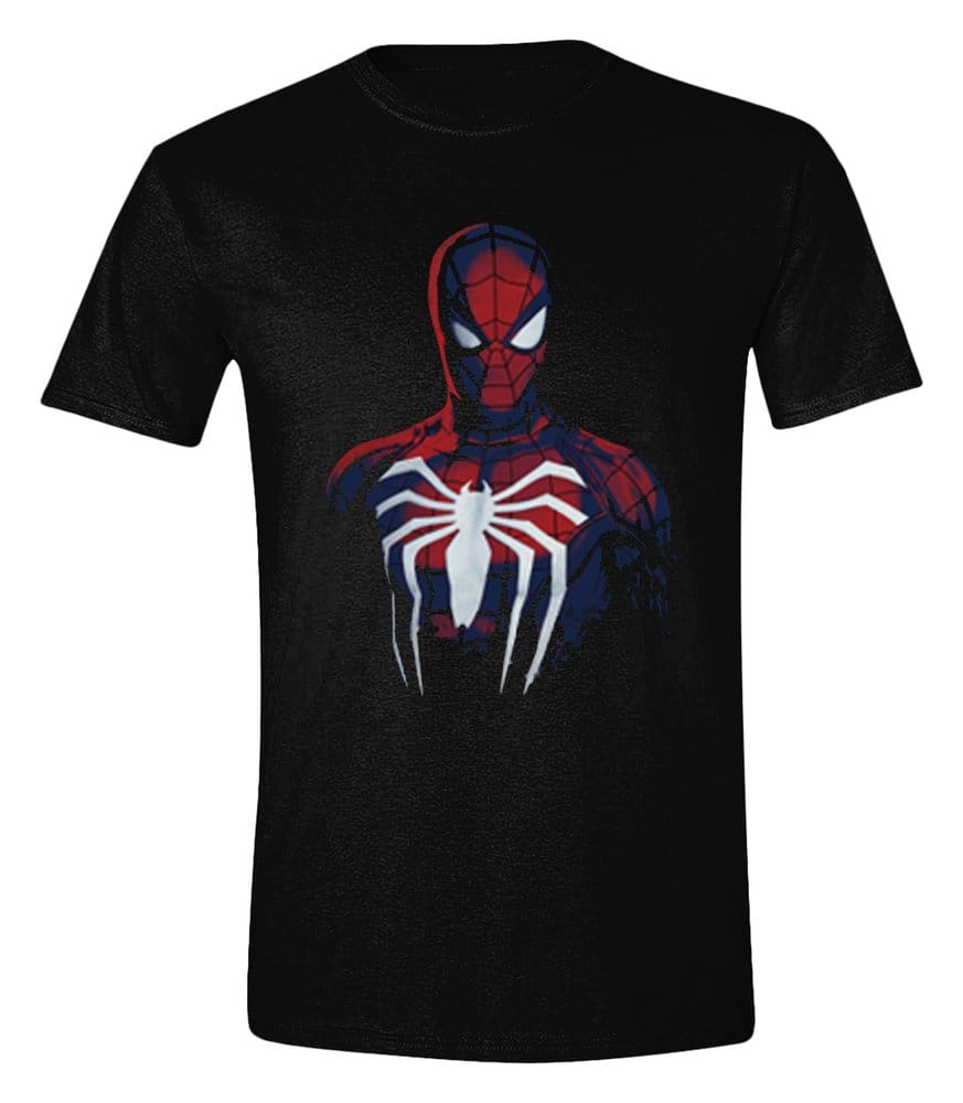 Spider-Man 2 T-shirt poseren