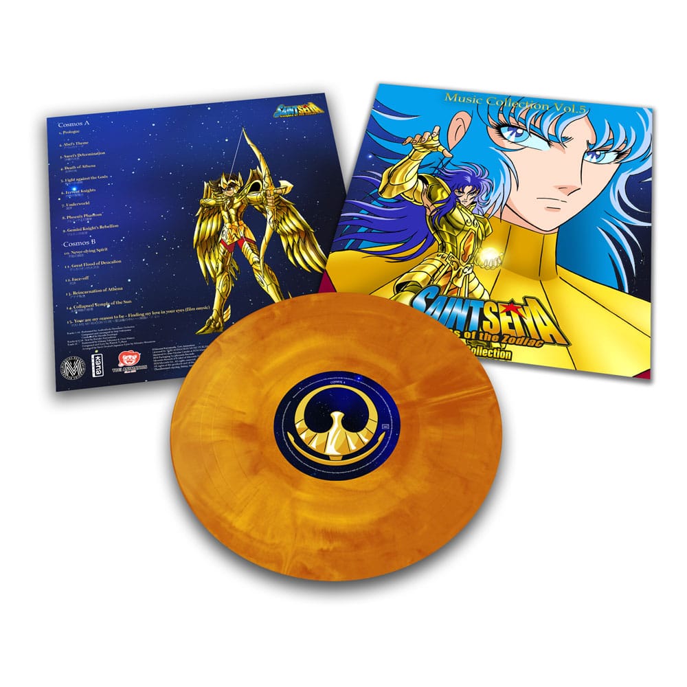 Saint Seiya muziekcollectie vinyl vol. 5