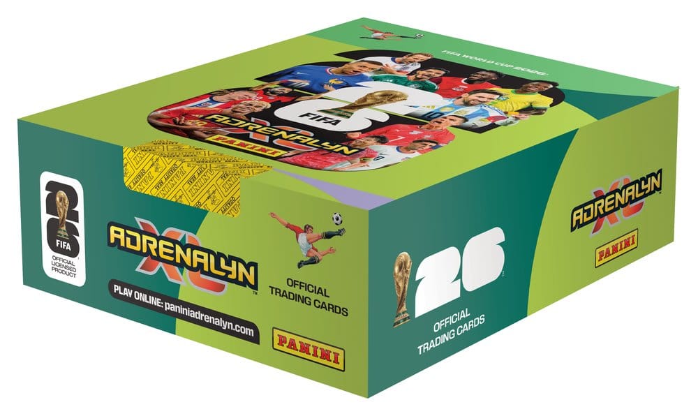 Panini FIFA World Cup 2026 Adrenalyn XL ruilkaarten Fatpack-doos (10)