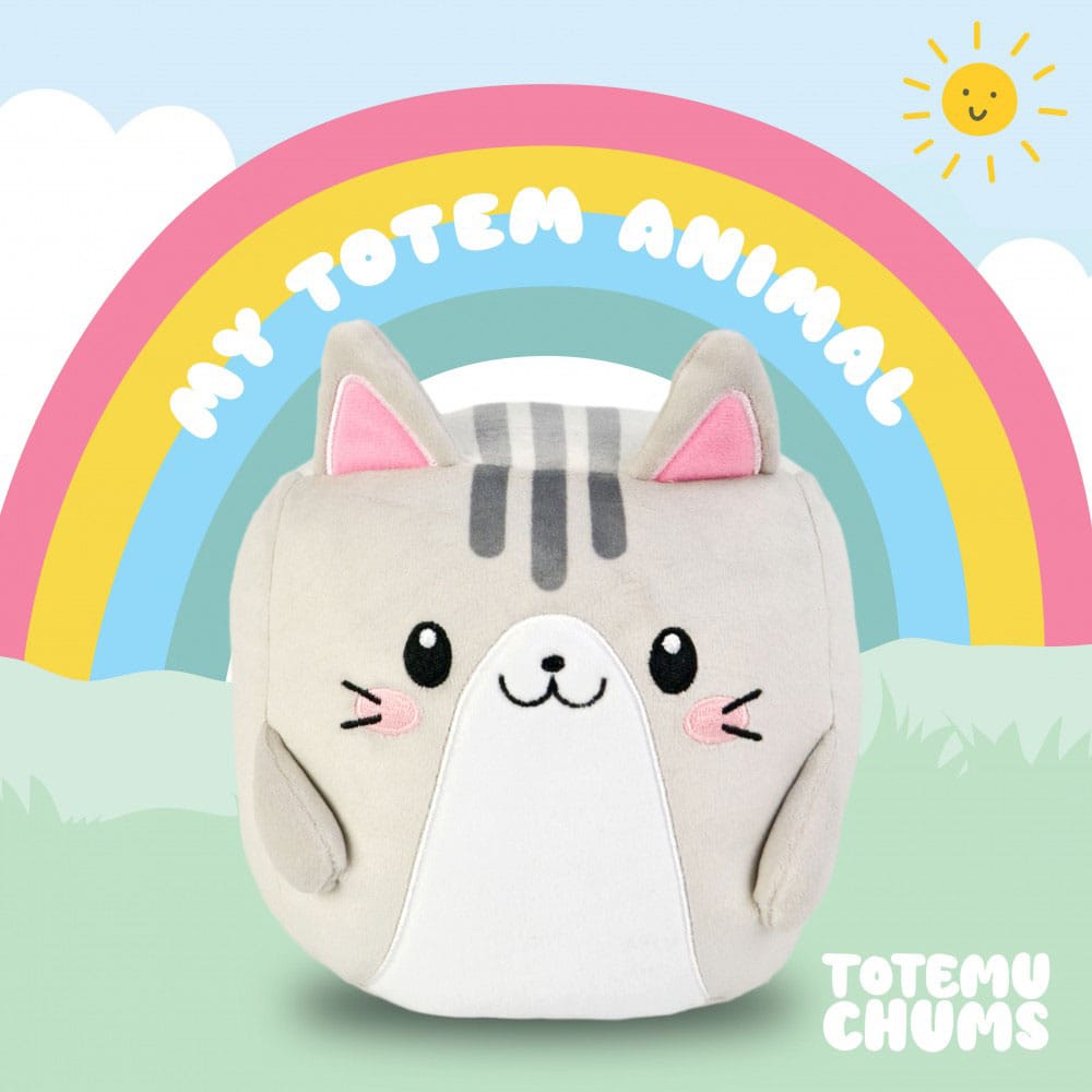 Totemu Chums Cute ´n´ Kawaii pluche figuur kat 19 cm
