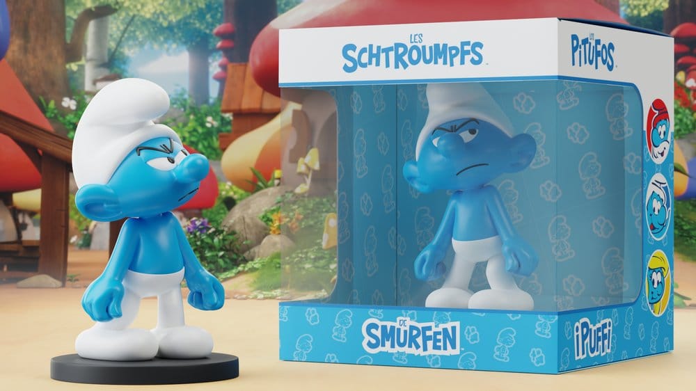 Het Smurfenbeeld Grouchy Smurf 11 cm