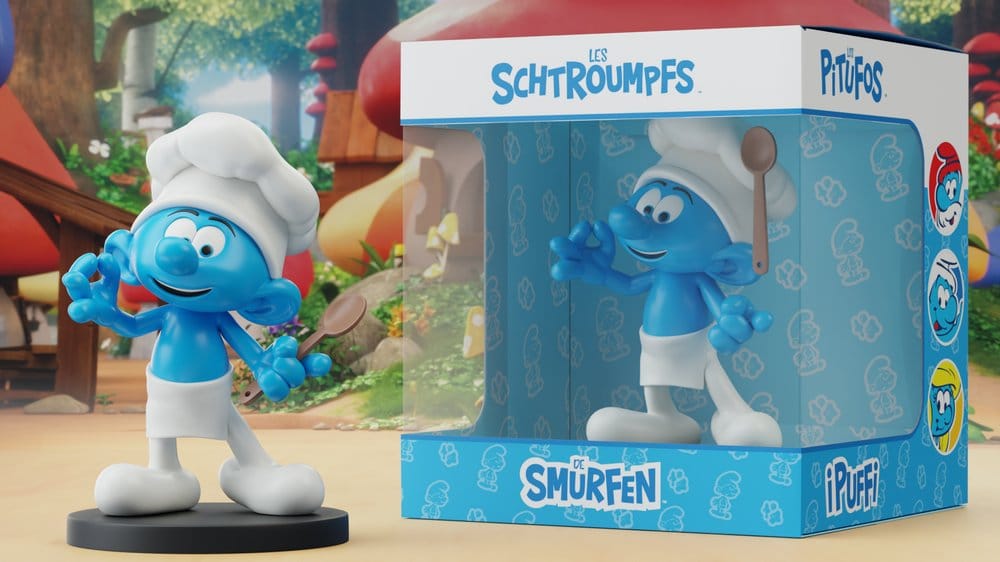 Het Smurfenbeeld Chef-smurf 12 cm