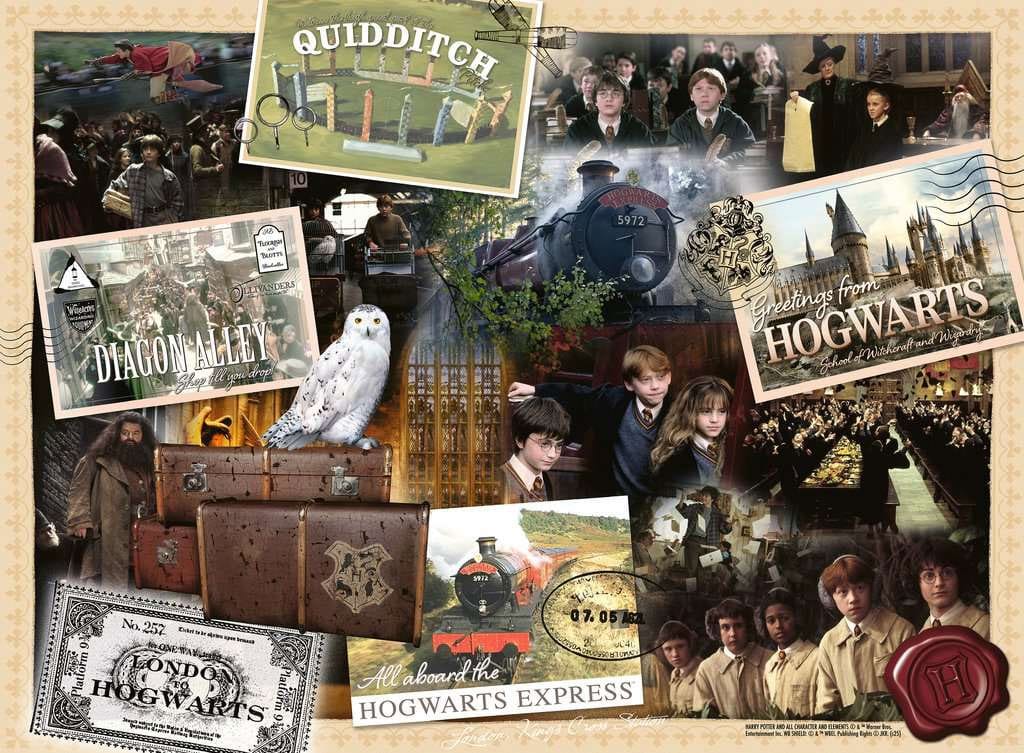 Harry Potter Children's Jigsaw Puzzle XXL terug op Hogwarts (300 stuks)