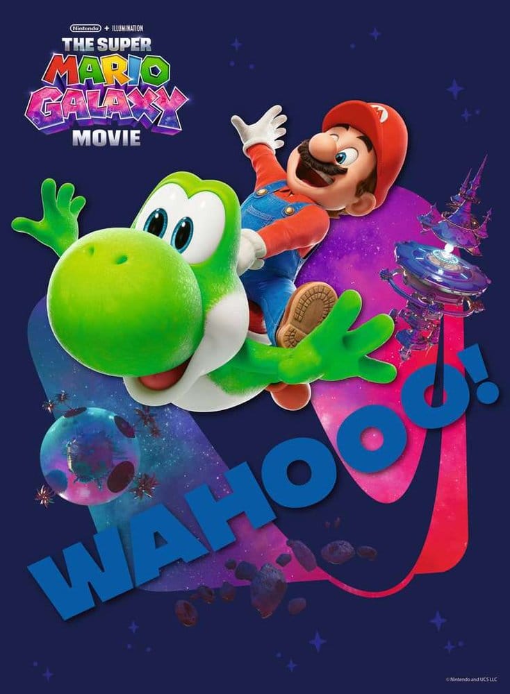 De Super Mario Galaxy Movie kinderpuzzel (150 stukjes XXL)