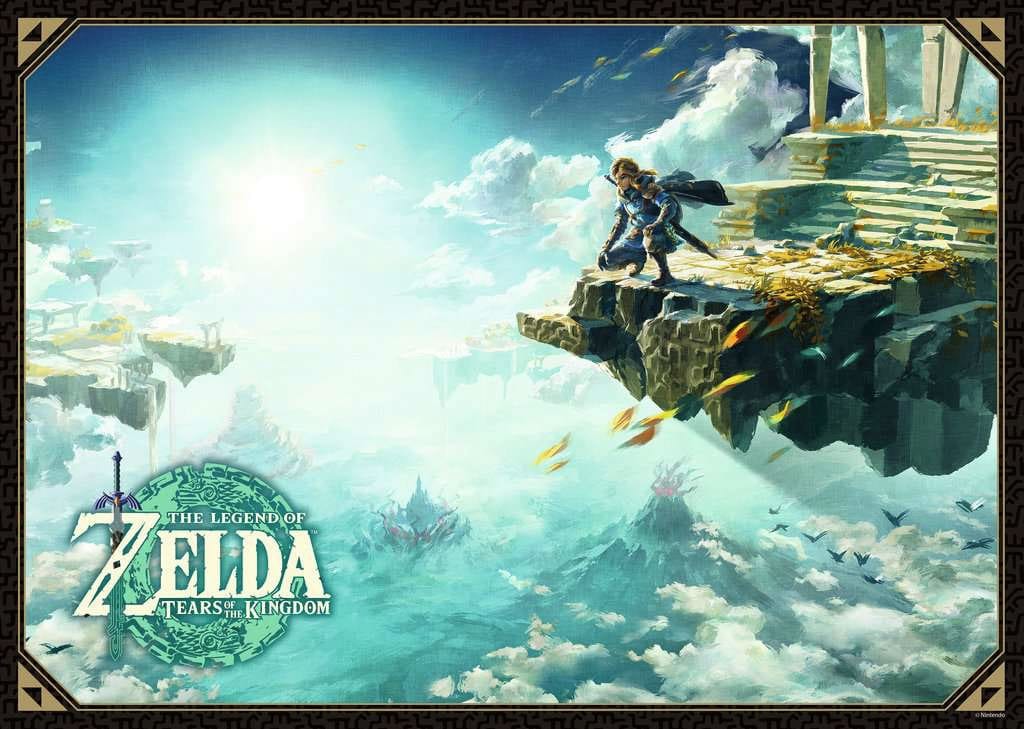 The Legend of Zelda: Tears of the Kingdom Jigsaw Puzzle Cover Art (1000 stuks)