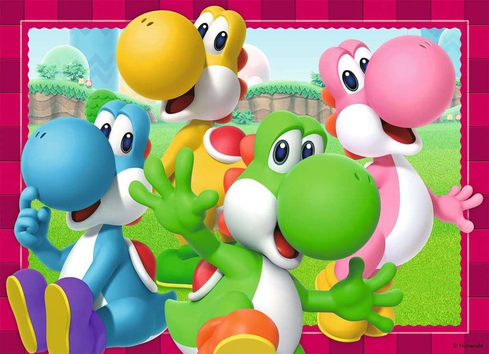 Super Mario-puzzel 4-pack Tijd voor Mario! (4x100 stuks)