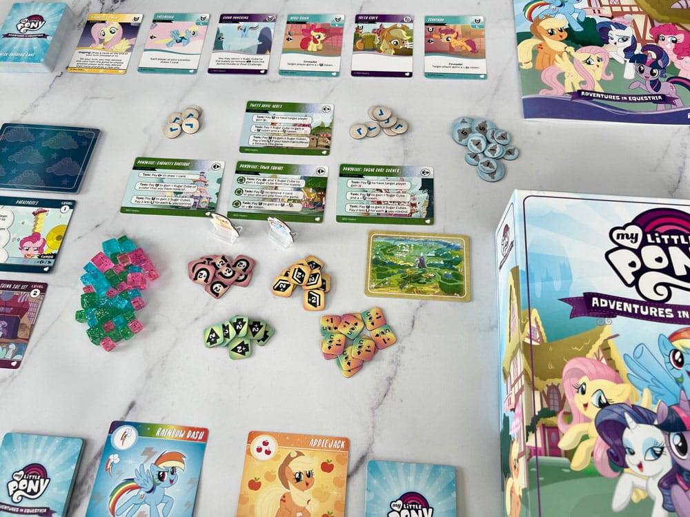 Mijn kleine pony-kaartspel Deck-Building Adventures in Equestria *Englische versie *