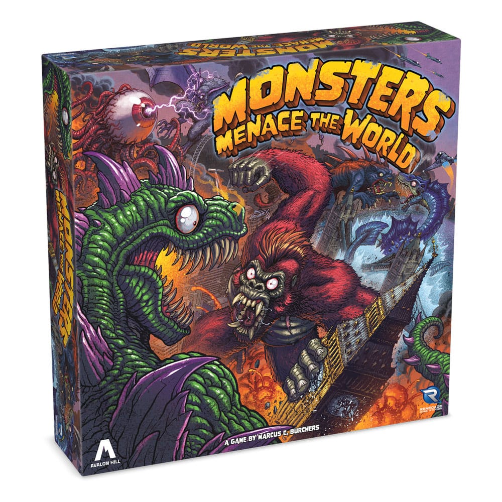 Monsters dreigen de wereld