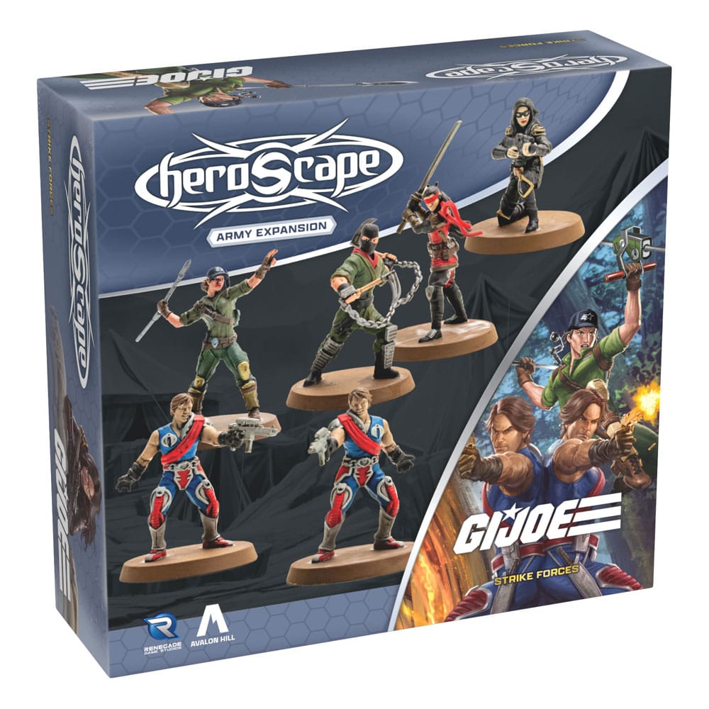 G.I.Joe Heroscape Army Expansion Strike Forces *Engelse versie*