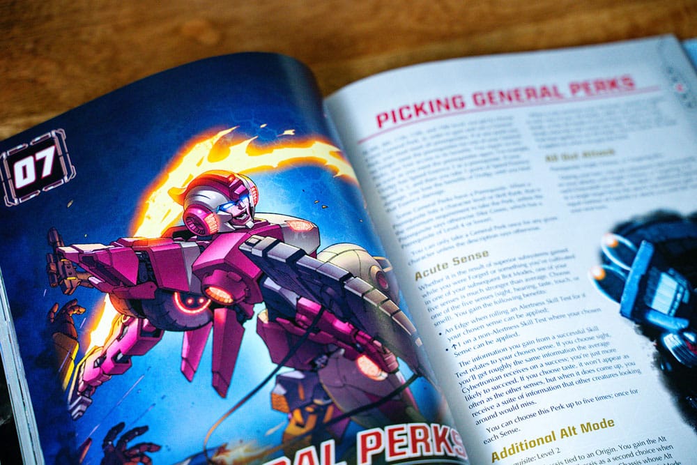 Transformers RPG Core Rulebook *Englische versie *