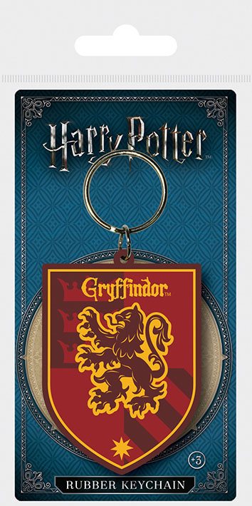 Harry Potter -rubber sleutelhanger griffindor 6 cm