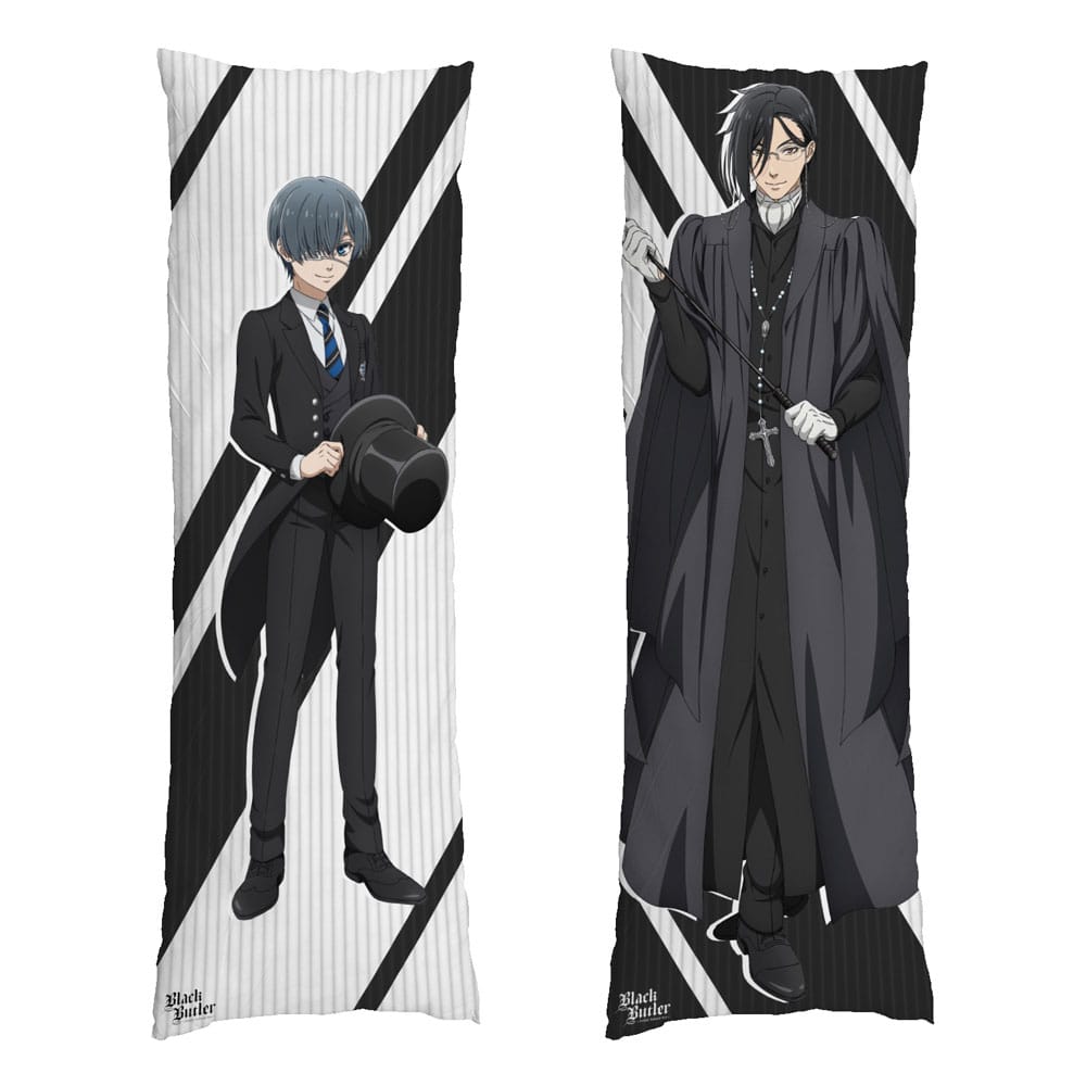 Black Butler Dakimakura kussensloop Sebastian & Ciel 150 x 50 cm