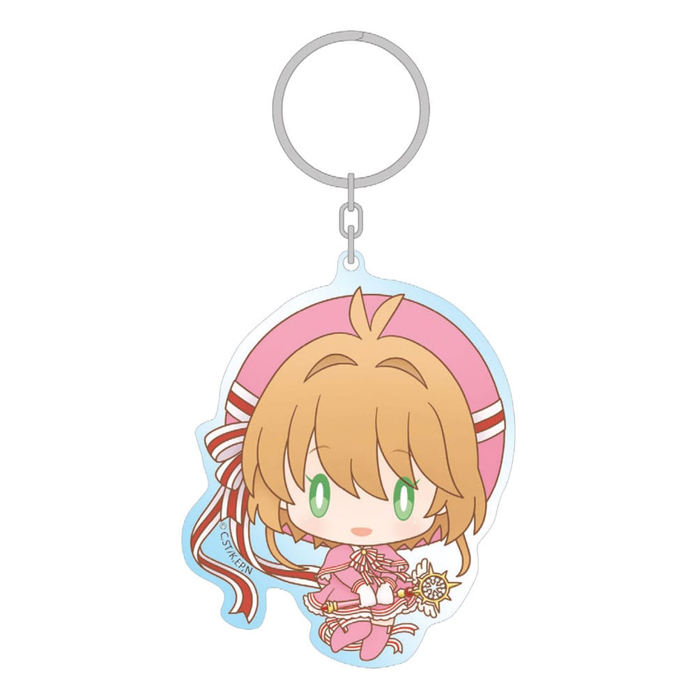 Card Captor Sakura: Heldere kaart acryl sleutelhanger Sakura Kinomoto 8 cm