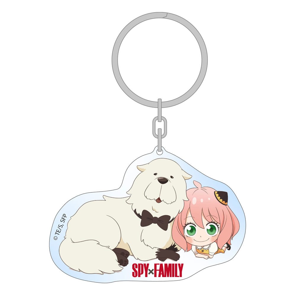 Spy x Family Acryl Sleutelhanger Seizoen 3 Holografisch 7 cm