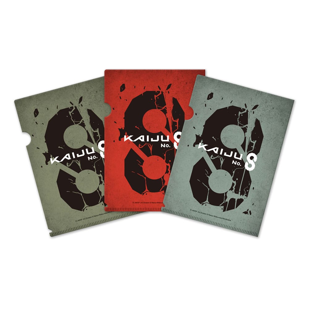 Kaiju nr. 8 Clearfile 3-Set Seizoen 2
