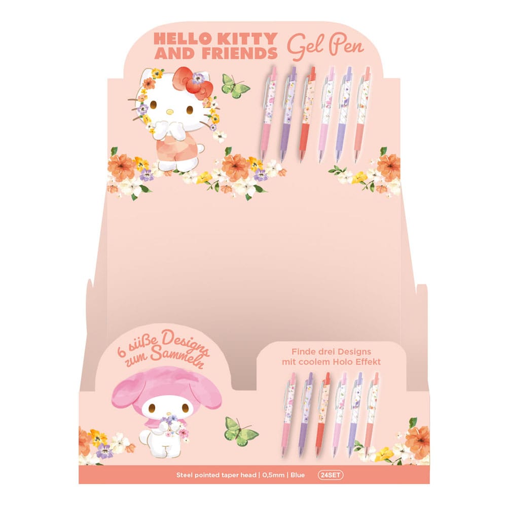 Sanrio Premium Gelpennen Hello Kitty & Friends Display (24)