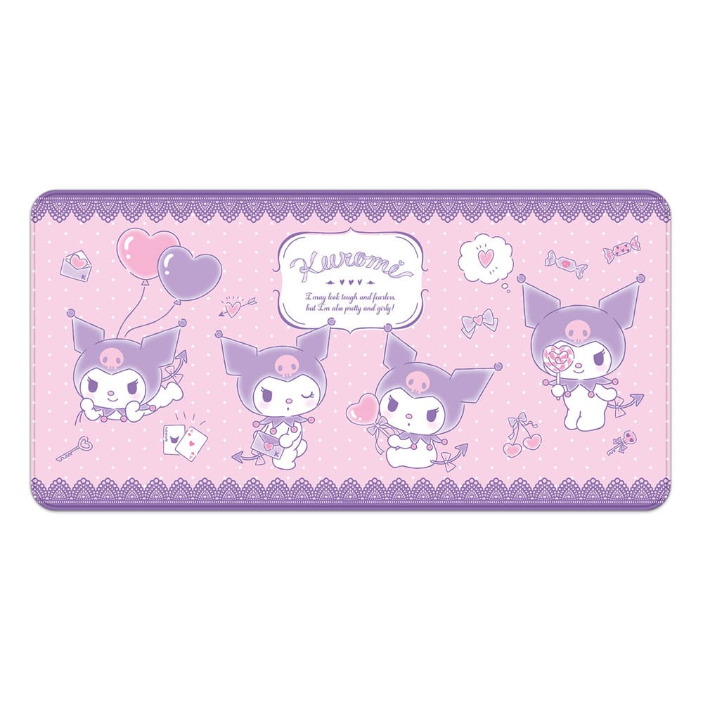 Sanrio XXL muismat Kuromi Kawaii