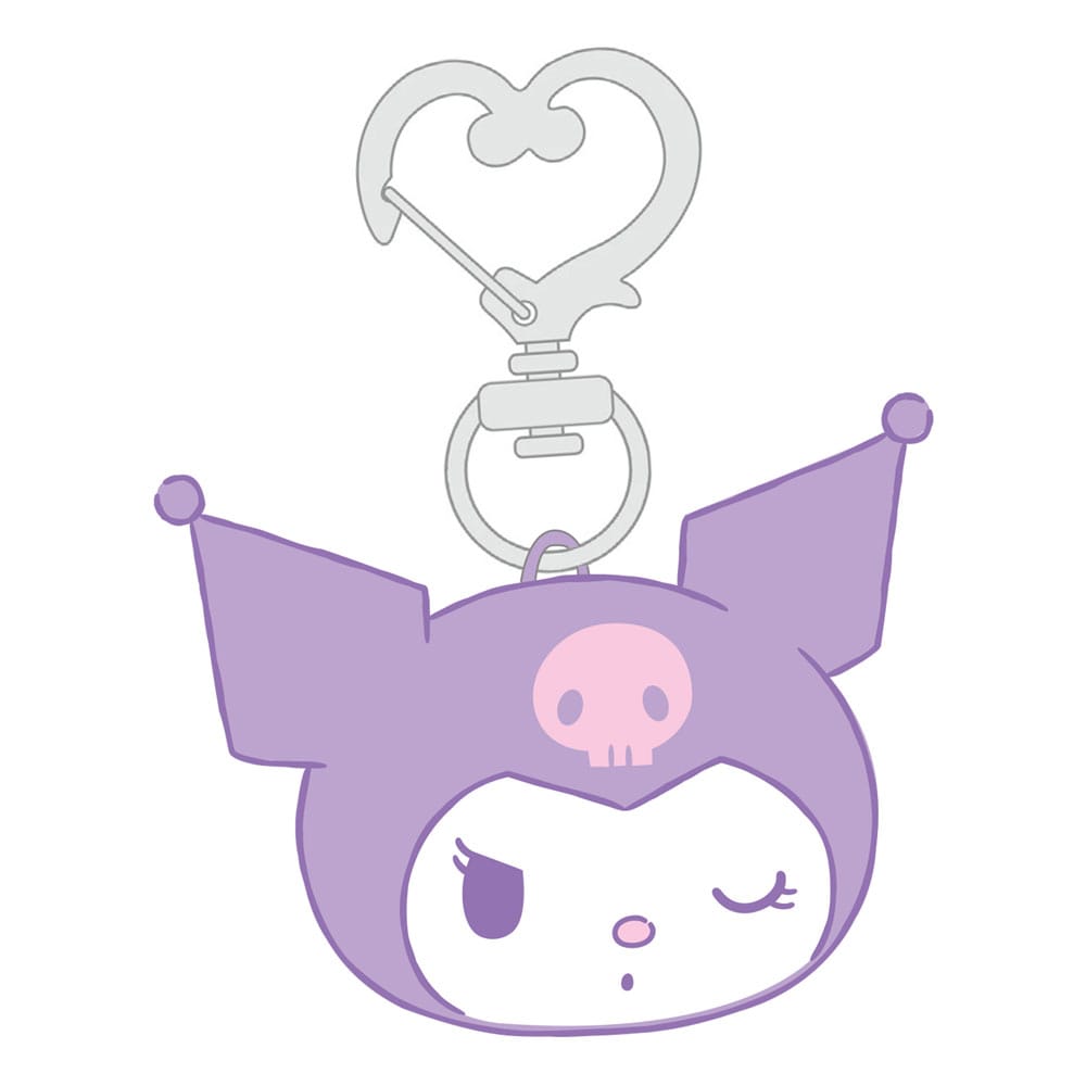 Sanrio pluche sleutelhanger Kuromi