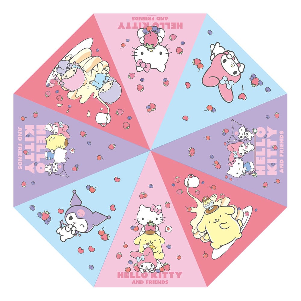 Sanrio Paraplu Hello Kitty & Vrienden