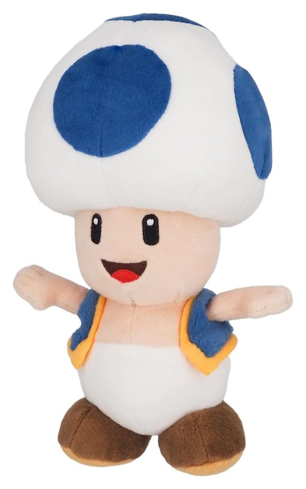 Super Mario Pluche Figuur Toad 20 cm