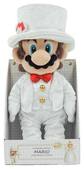 Super Mario pluche figuur Mario Wedding 39 cm