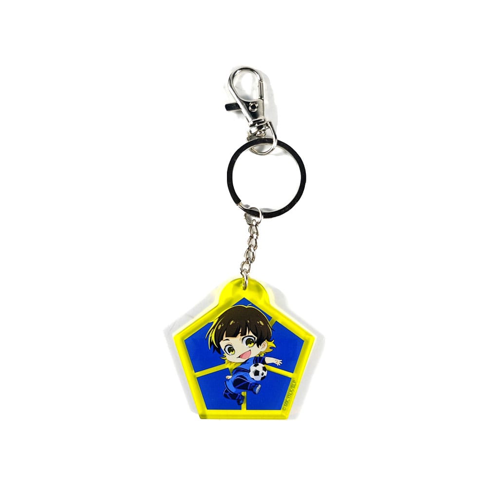 Blue Lock Acryl Keychain Meguru Rachira Chibi Style 5 cm