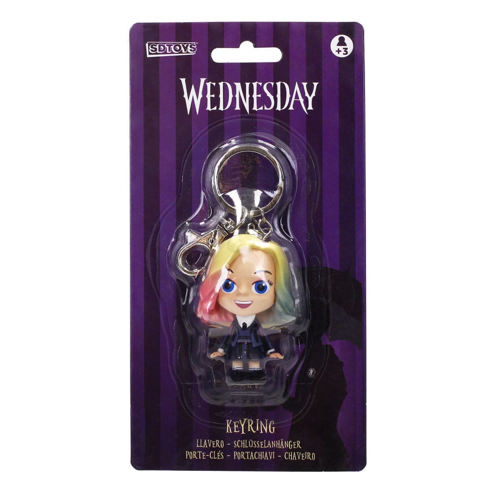 Woensdag Sleutelhanger Enid 7 cm