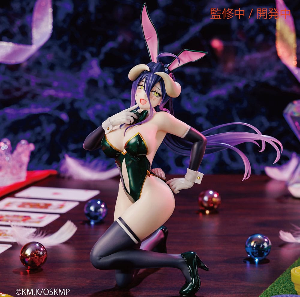 Overlord een-zevende karaat PVC-beeld 1/7 Albedo Bunny Ver. 19 cm