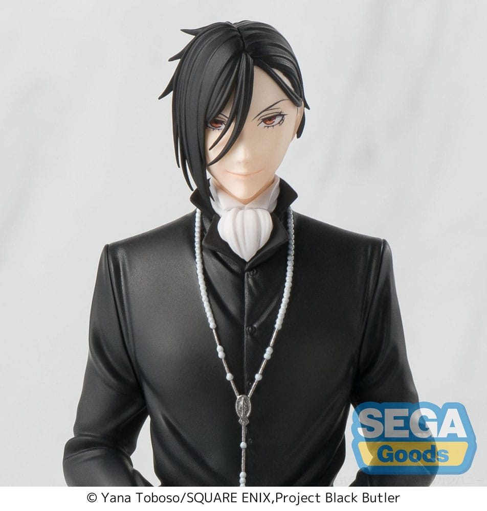 Black Butler: Kostschool Arc PM Zitstokken PVC Beeld Sebastian Michaelis 16 cm