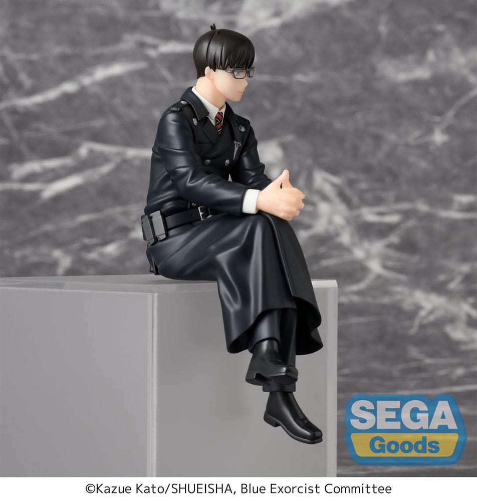 Blauwe Exorcist Shimane Illuminati Saga PM Zitstok PVC Beeld Yukio Okumura 14 cm