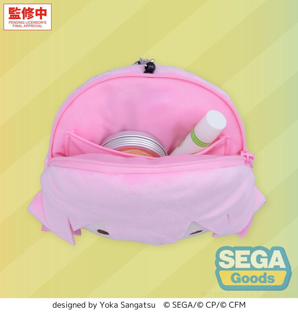 Hatsune Miku: kleurrijk podium! Pluche sleutelhanger Megurine Luka School Sekai 15 cm