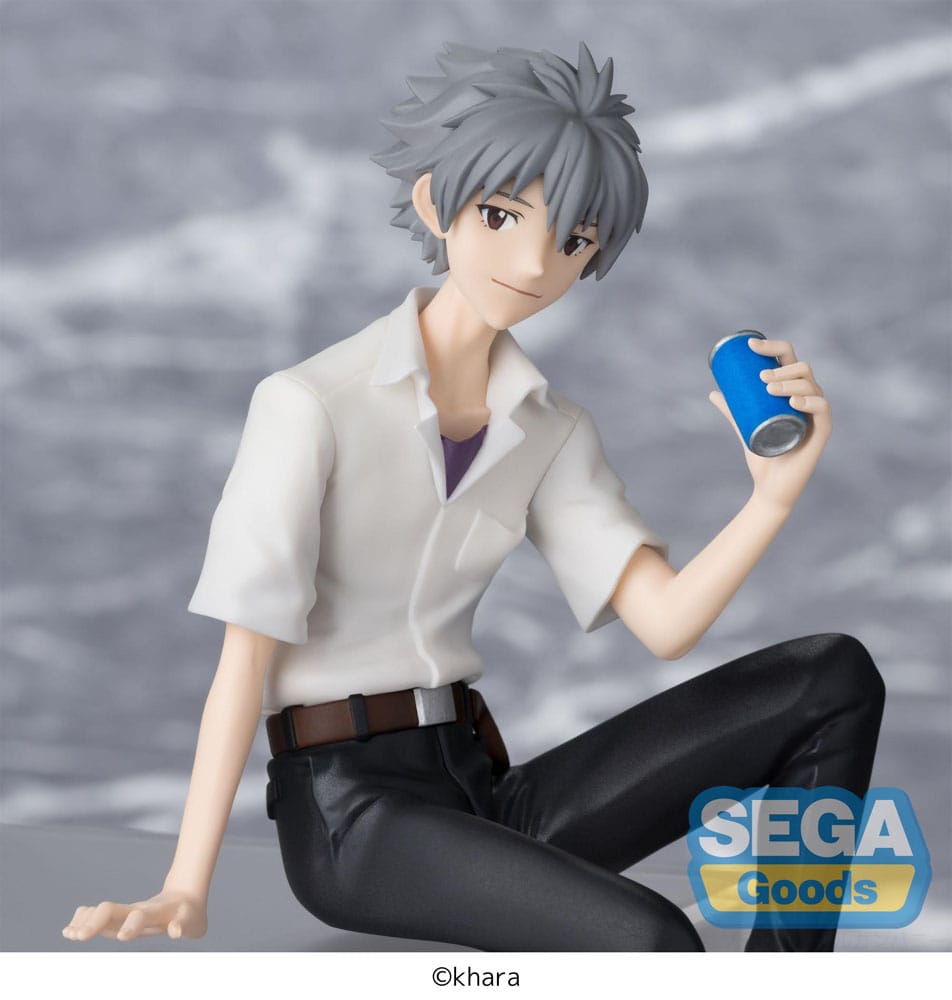 Evangelion: Nieuwe Theatrale Editie PM Zitbaar PVC-beeld Kaworu Nagisa 14 cm