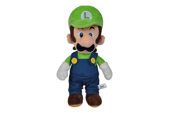 Super Mario pluche figuur Luigi 30 cm