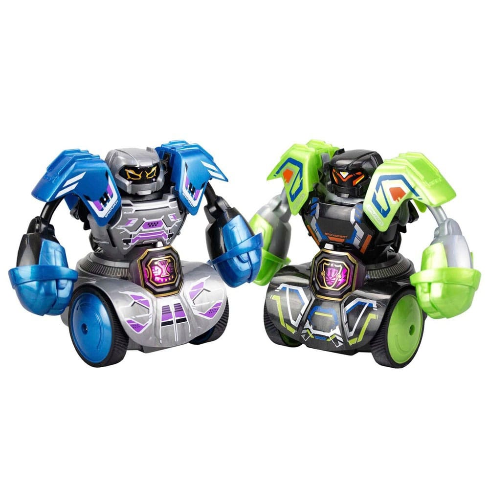 Silverlit Robo Kombat Tornado op afstand bestuurbare robots 2er - Set groen/blauw