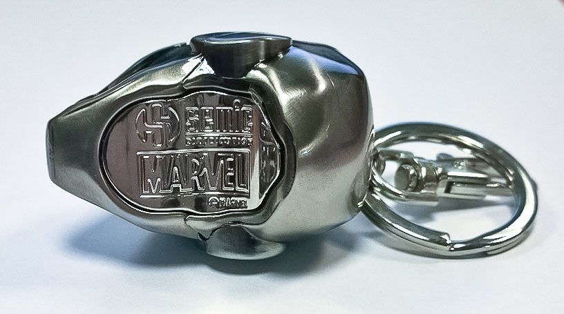Marvel Comics metalen sleutelhanger Iron Man Helmet Mark II
