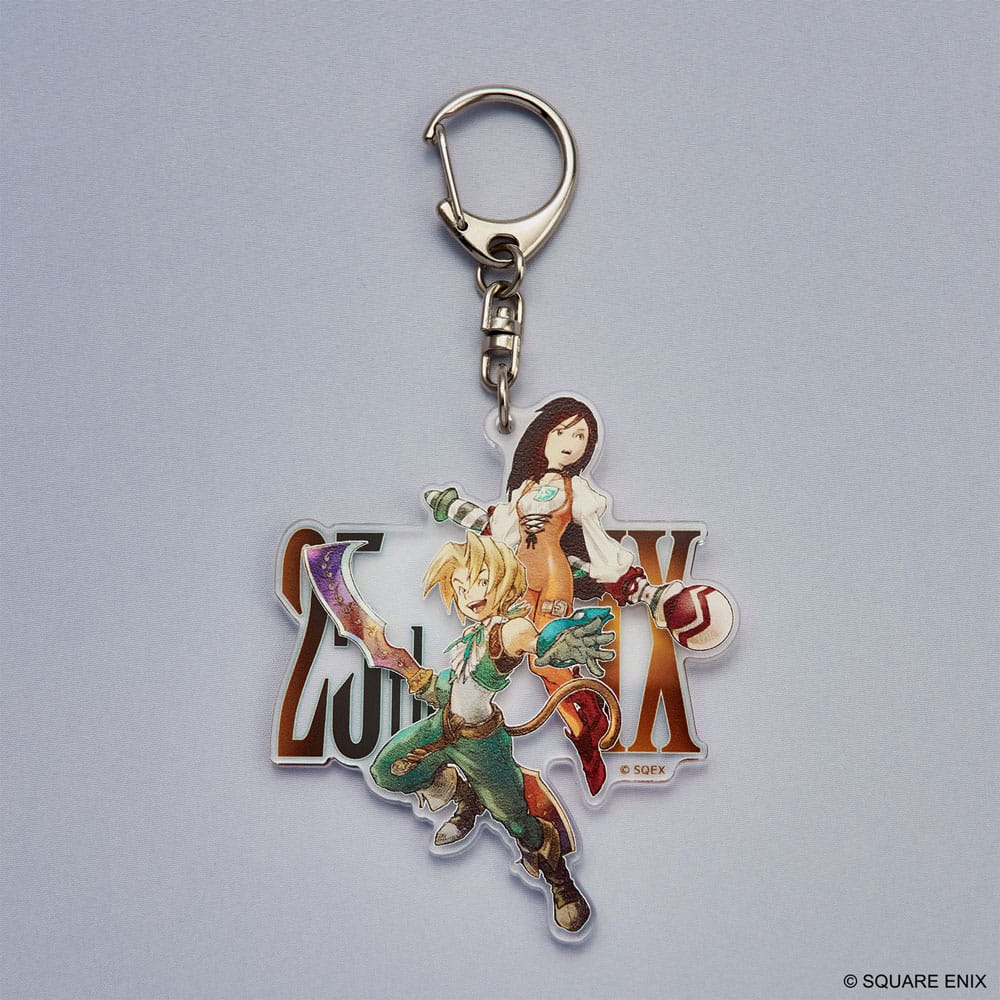 Final Fantasy IX acryl sleutelhanger 25e verjaardag Zidane & granaat